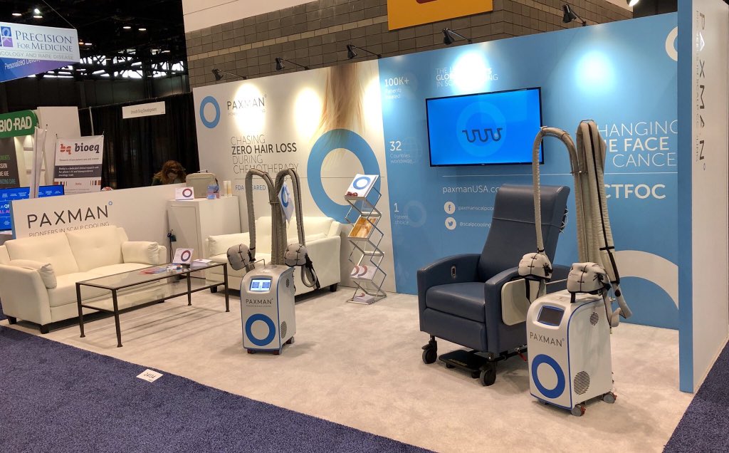 scalpcooling's tweet image. @RichPaxman @curlypaxo @AnnaChmaro are ready to update you on how you can offer your #Breastcancer patients a #DegreeOfControl during #chemo #chasingzerohairloss  paxmanusa.com Booth #24134 #ASCO18
