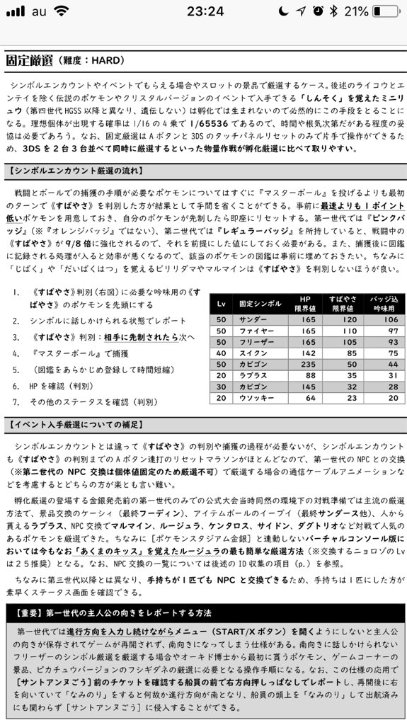 ゴールド C94頒布予定 ポケモンvc攻略本 ポケモンバトル ノスタルジア Vc 版を遊び尽くしたいすべての人に役に立つ情報が詰まってます 第2世代の対戦だけではなく 図鑑の完成 シナリオ高速攻略 色違い孵化などバグを除くいずれの用途でも