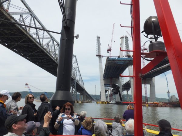 Experience one of the largest infrastructure projects : the replacement of the Tappan Zee Bridge with exclusive opportunities to see this important undertaking with <a href="/HSRCDirector/">RocklandHistory!</a> (HSRC) excursions on the River Rose paddle wheeler. buff.ly/2kHPuhC