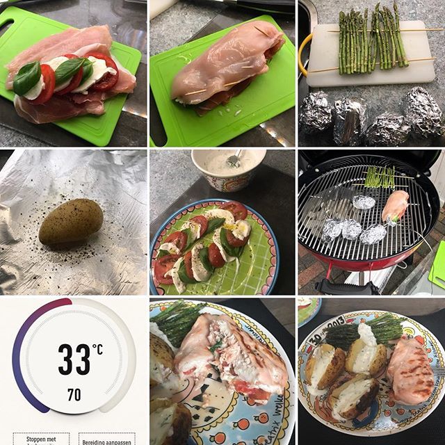 serenacloos's tweet image. Mijn eerste poging op de #webermastertouch is goed bevallen moet ik zeggen!!! Vlees perfect gaar door de #igrillmini, aardappels en groente fijn op smaak. Al met al, een succes!!!
#webermastertouchgbslimitededition #webermastertouchgbs57cm #weberkettle #… ift.tt/2HeCg4H