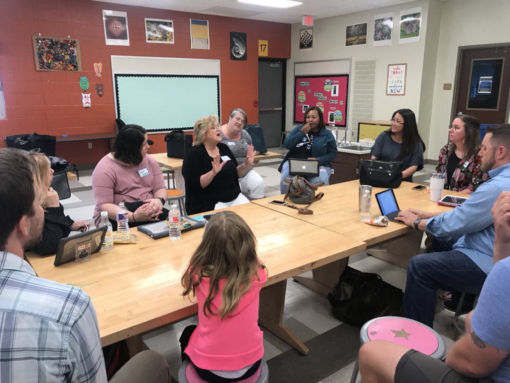 HeyDrKia's tweet photo. Setting a vision for SPED and school redesign today at #EdCampRedesign π€―π€―π€― https://t.co/3a2oqlKfsM