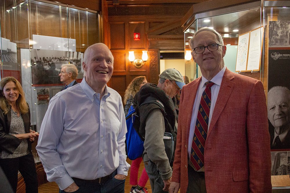 BeckerFriedman's tweet photo. If you are on campus @UChicago be sure to check out our new Chicago Economics Experience Museum exhibits. The exhibits are free and open to the public weekdays from 9 a.m. to 5:30 p.m. Located in the DelGiorno Room 110 at the Saieh Hall for Economics. https://t.co/FvMfWi29Uu