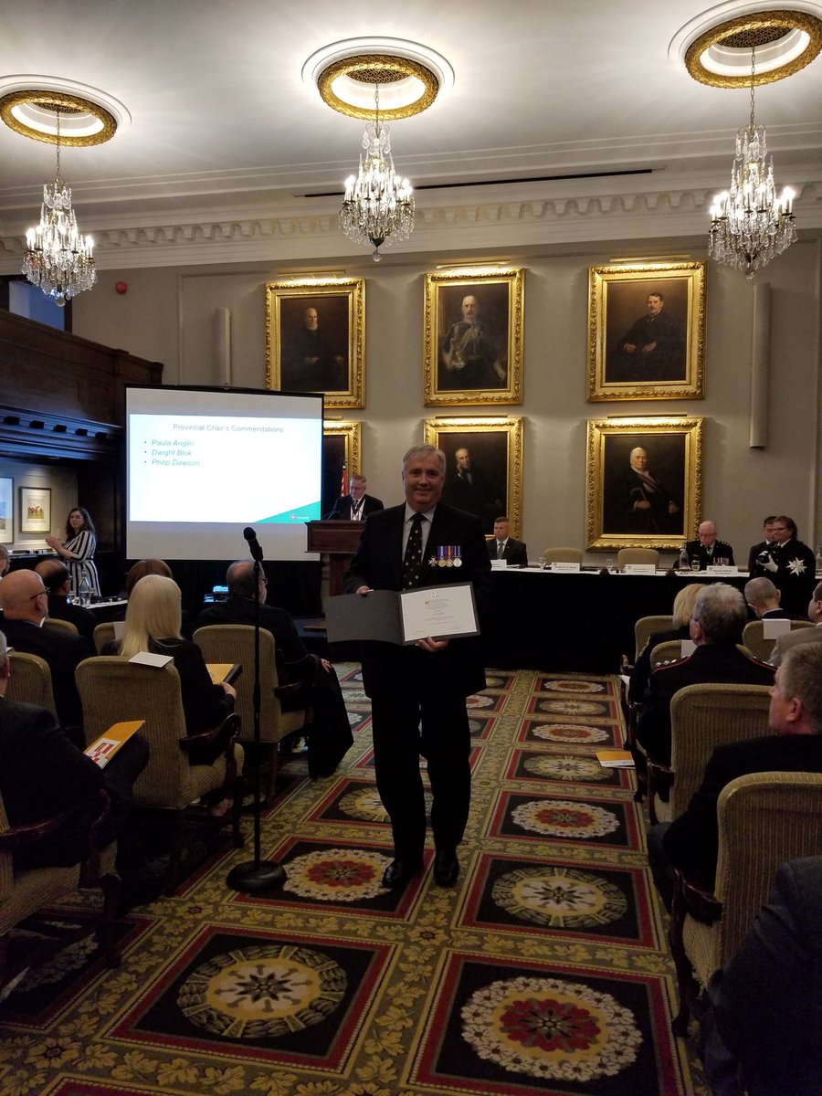 SJASWO's tweet photo. Provincial Chairmans commendation is awarded to @SJASWO #PastChair #DwightBlok for his leadership to @SJAOntario and #SJASWO https://t.co/UElv6lB9eE