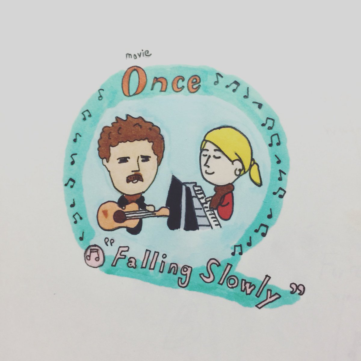Onceダブリンの街角で Onceダブリンの街角で