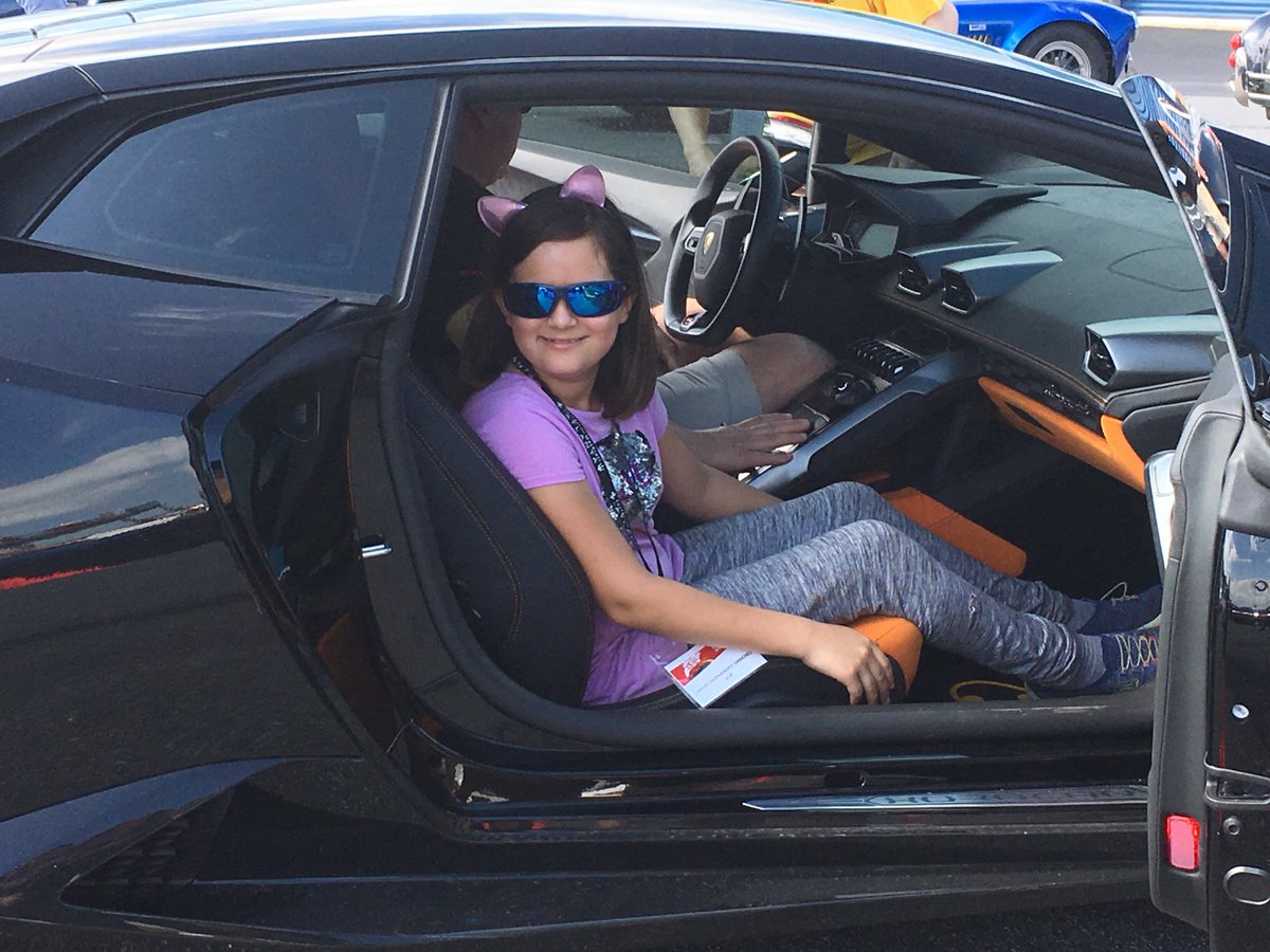 FerrariofATL's tweet photo. What fun to select your own exotic car for a thrill ride this morning #ridestoremember https://t.co/sIKzE7pFQ7