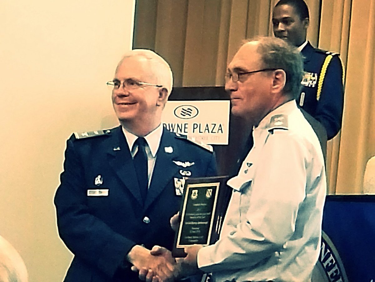 cap_alwing's tweet photo. Congratulations to Lt Col Harvey Yarborough SER Incident Command Staff Member of the Year and Col Michael Oakman SER Inspector General of the Year!!! https://t.co/MsILnLxr8Z