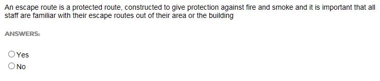 doctorcaldwell's tweet image. .@DrGrumble @pamkato Go On! Try to get this answer correct with no revision on #FireSafety! NHS #MandatoryTraining #LearnPro