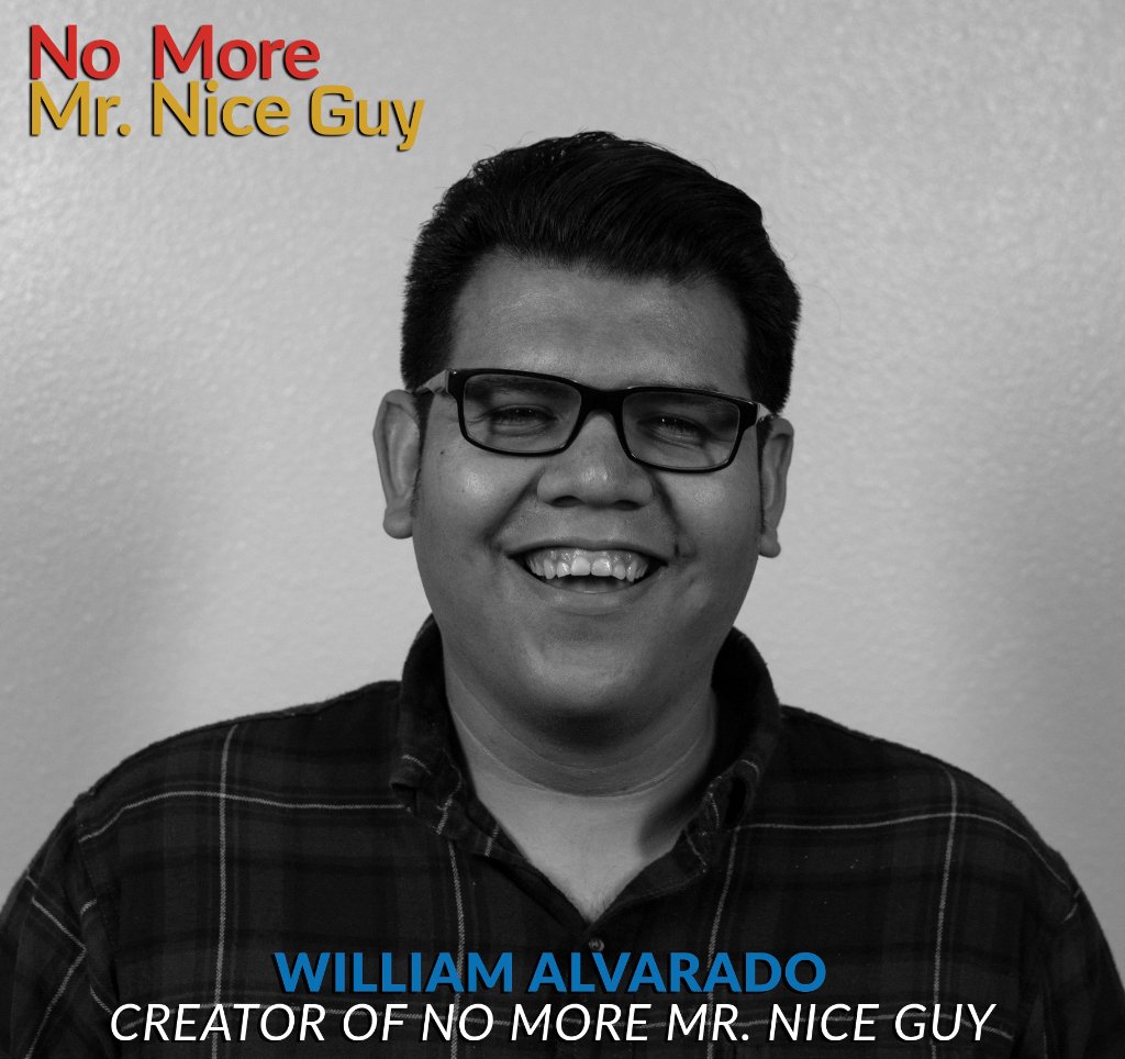 NMMrNiceGuy's tweet photo. William Alvarado has been creating short films since the age of 14. He studied Psychology and Media Communication at Point Loma Nazarene University. 

#showrunner #creator #NoMoreMrNiceGuy #MrNiceGuy #codirector #comedy #latinorepresentation https://t.co/mPz4JB0iBX