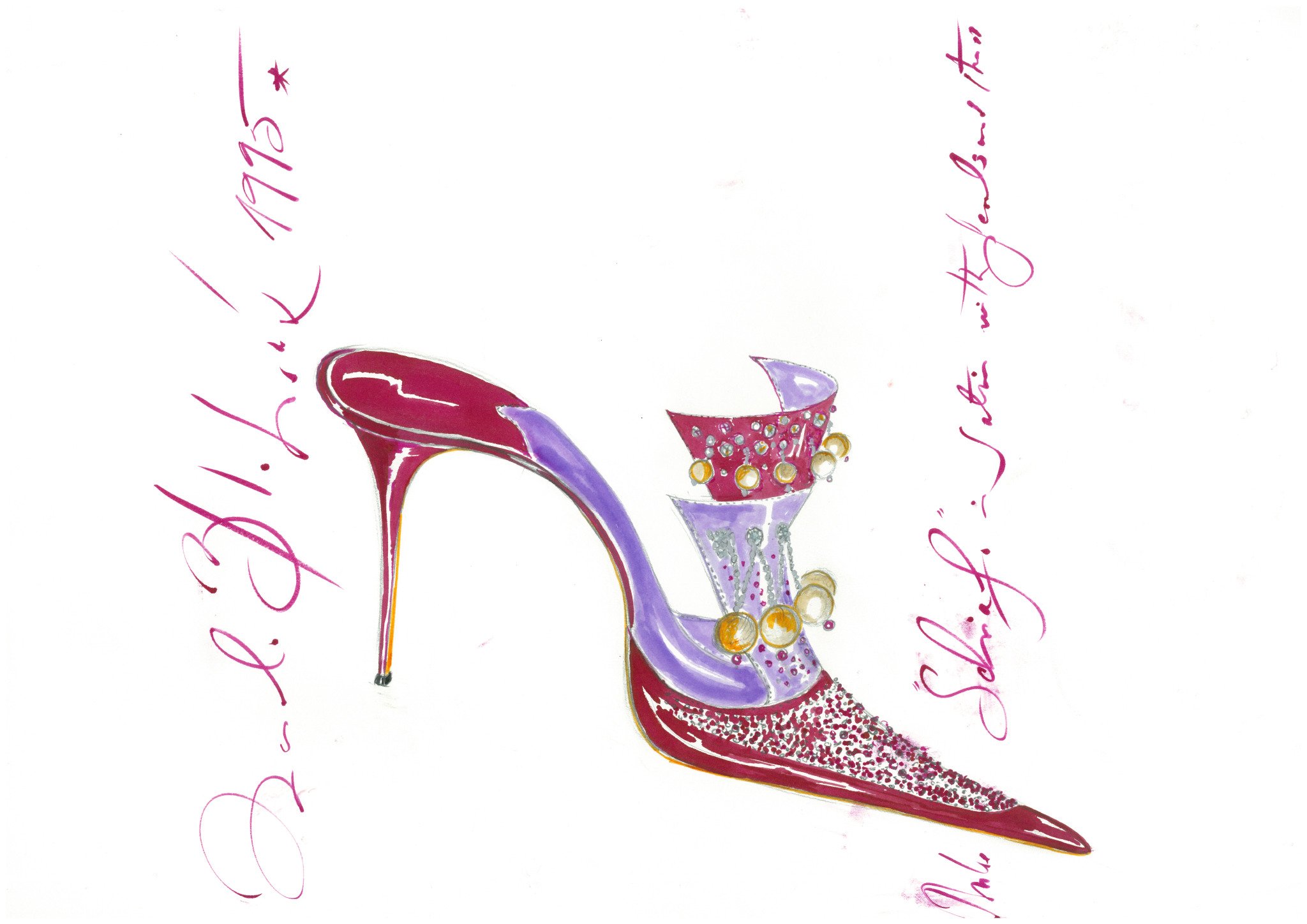Manolo blahnik sketch deals