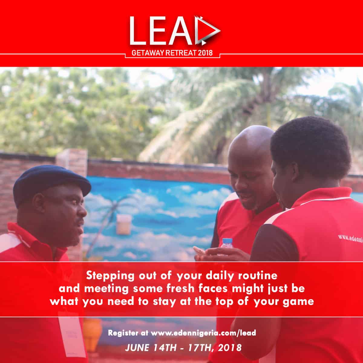 edennigeria's tweet photo. There are hundreds of things you would like to learn, but never get time for. So be a part of a retreat like LEAD – GETAWAY RETREAT,&amp; get to network &amp; interact with amazing people, relax in a serene and conducive accommodation, listen and learn from world class facilitators, etc. https://t.co/VYRWEo0DI3