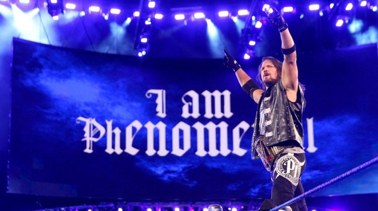 Happy birthday to the ```phenomenal AJ STYLES``` 