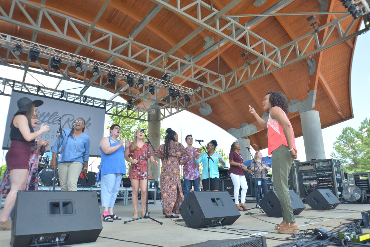 Finally! #RiverFest2018 Day 3 Highlights at Arkansas Federal Credit Union Stage! // <a href="/SoulRebels/">The Soul Rebels</a> <a href="/TalibKweli/">Talib Kweli Greene</a> <a href="/thomaswynn/">ThomasWynn</a> <a href="/LyonCollege/">Lyon College</a> Gospel Choir // 📷: Alexander Johns <a href="/LittleRockPhoto/">LittleRockPhoto</a>