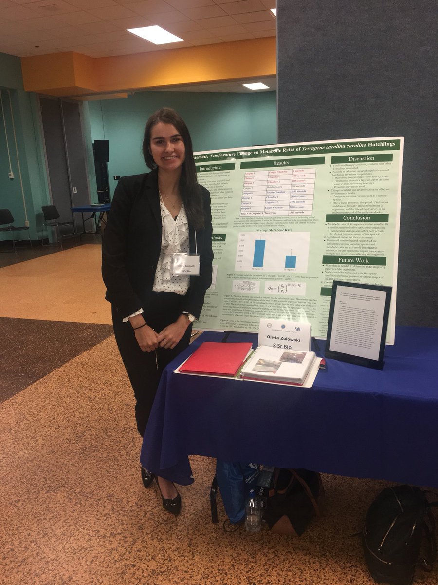 wantaghscience's tweet photo. Presenting her research at the New York State Science Congress in Buffalo. @WantaghHS @SmarTpantsNHS https://t.co/bewoy8WkNH