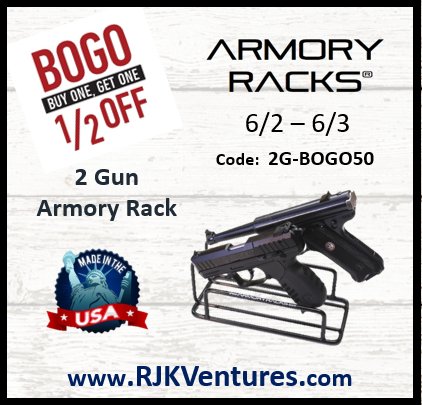 Armory_Tool's tweet photo. BOGO 50% OFF on 2 Gun Armory Racks.  Code: 2G-BOGO50 - https://t.co/WPWTny0a8X
-
#2A #gun #gunsafe #handgun #pistol #firearms #armoryracks #NRA #shooting #gunlife #C&amp;R #oldguns #gunlife #thinblueline #gunlove #thepewpewlife #firearmlove #gunfanatics #defense #prep https://t.co/5cJvDCPSjY