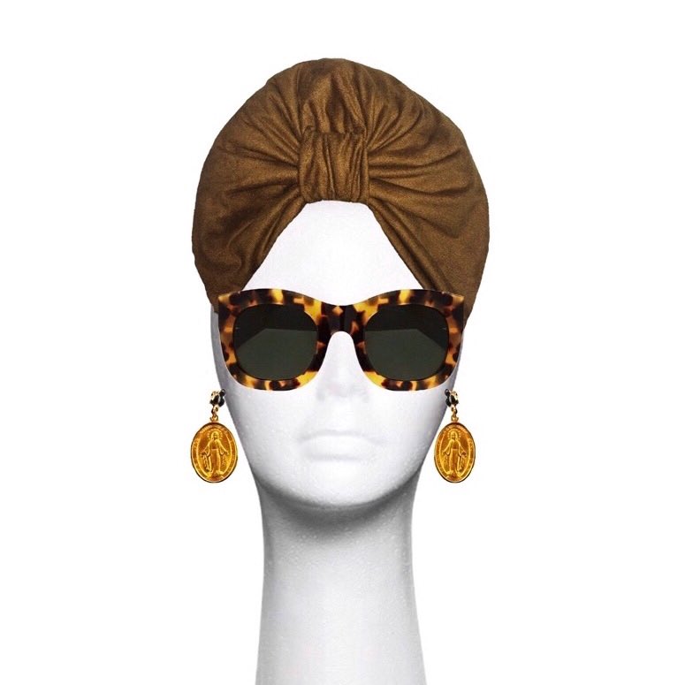 CLSTYLINGHOUSE's tweet photo. Handmade Tan Stretch Suede Stella Turban. #CL #Suede #CLTurban #Turban #Turbanstyle #turbanchic #vintage https://t.co/WewEd7J14p