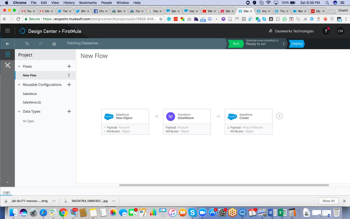 chamilmadusanka's tweet image. I love this already....@MuleSoft  I have already started to check this out just after the @ApexHours on @mulesoft by @ShreeMandadi @msamboy @amit_sfdc @slsalesforcedug Thank you for the great session guys!! #SriLankaSalesforceCommunity #EmergingCommunity #madeMyday