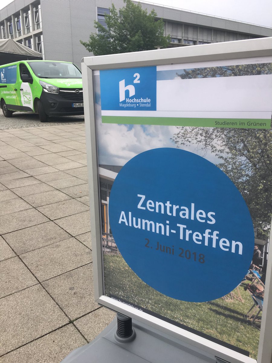 Heute findet das Alumnitreffen der Hochschule Magdeburg Stendal statt. Eine gute Chance neue Kontakte zu knüpfen und vorhandene zu reaktivieren. In Kombination mit der langen Nacht der Wissenschaften ein Tag, der sich lohnt 👍