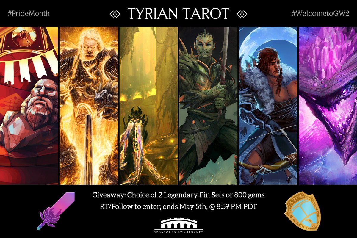 GW2Collective's tweet image. [RT ♡] The best thing about #GuildWars2 is the community. They're helpful, supportive &amp;amp; endlessly kind. We're honored to be a part of the family &amp;amp; to show support for #PrideMonth. #WelcomeToGW2 everyone - we love you. &amp;lt;3 #GW2 @GuildWars2

(Giveaway: RT/Follow; details below!)