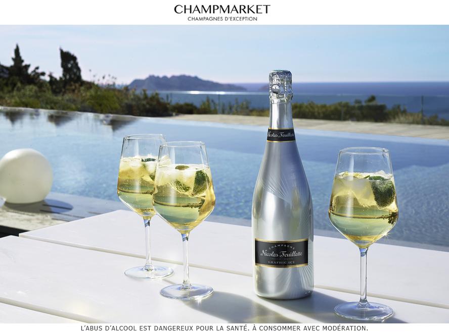 champmarket's tweet photo. Les #champagnes d'été sont de sortie avec ce temps idéal ! ☀️ La cuvée #NicolasFeuillatte #GraphicIce se déguste frappée, avec quelques glaçons. Pour un #cocktail rafraîchissant, rajoutez un quart de rondelle de citron vert ou d’ananas https://t.co/Fo0wsVtYPb
#Champmarket #Été https://t.co/8JYx94WZmm