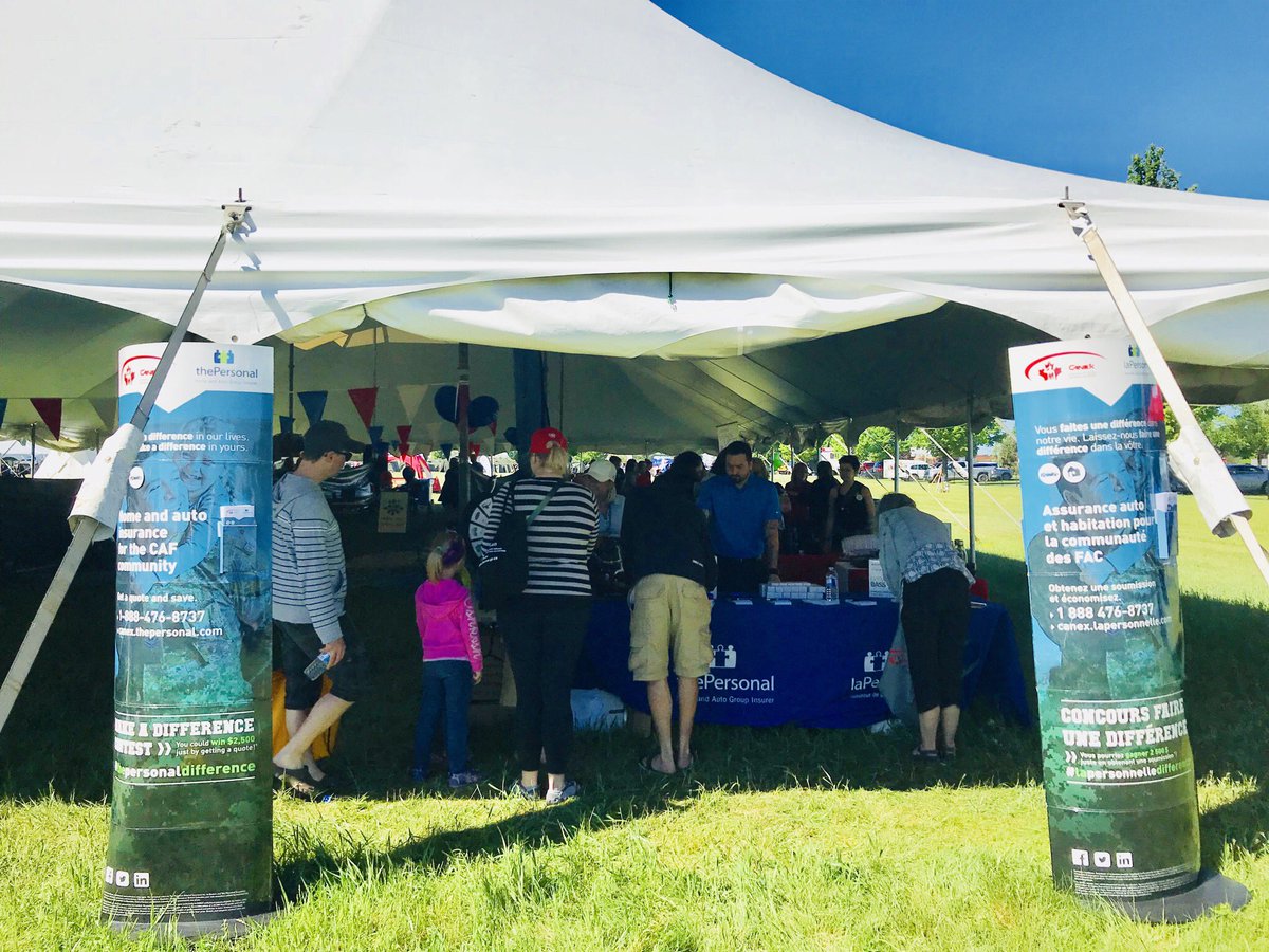 MikeGazzola's tweet photo. @tpicinsurance @CANEX supporting our military community this weekend at CFB Uplands Defense Community Family appreciation day! @PSPOttawa #caf #insurance. Come visit our booth just to the right of the entrance. https://t.co/XAiTP70ynP https://t.co/oZZ1SgdYCP