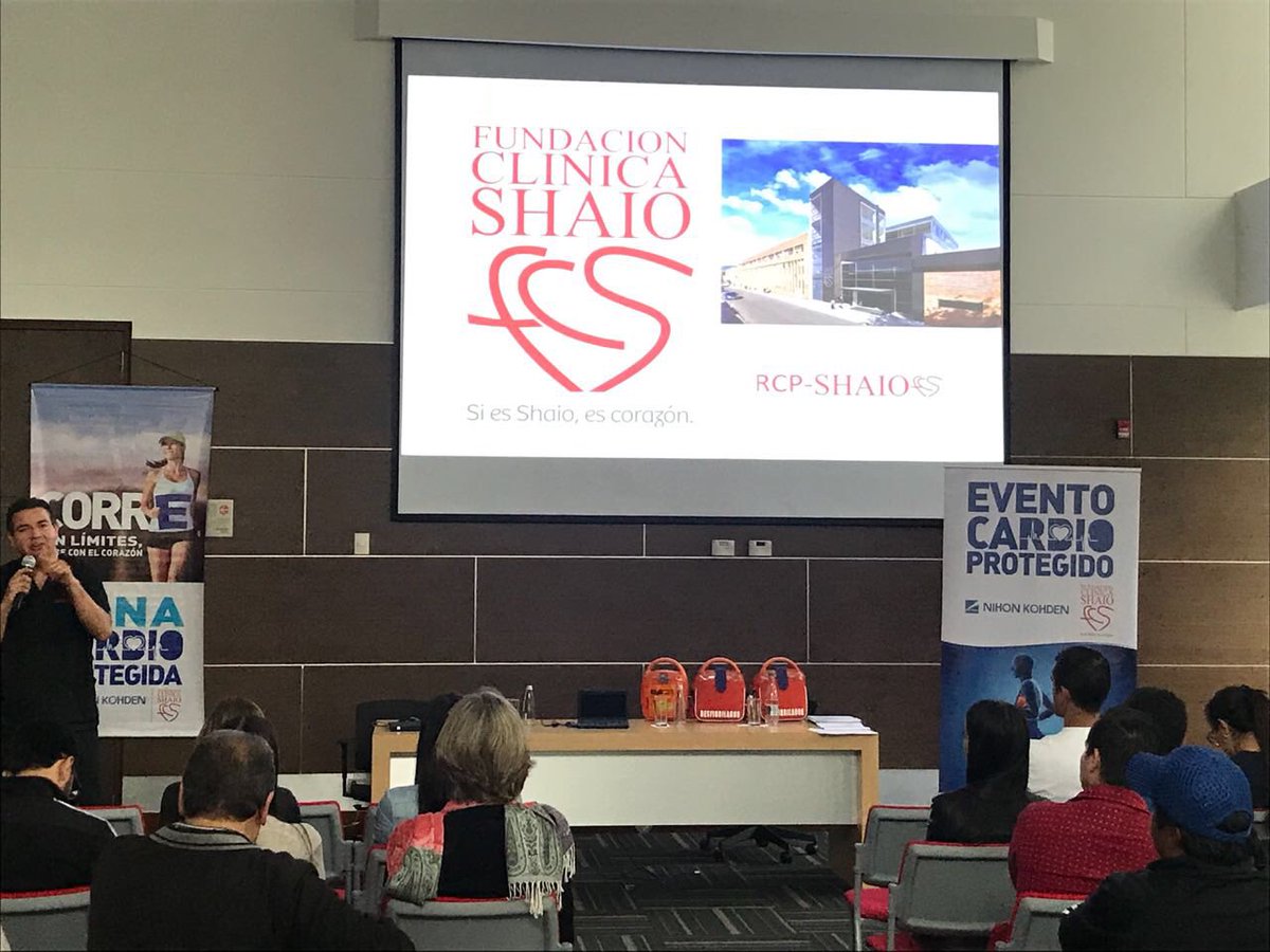 NKMXLATAM's tweet photo. La fundación Clinica Shaio primer centro cardio vascular realiza una alianza con Nihon Kohden para la promoción de zonas cardioprotegidas a través del programa Bogota con el que se buscar sensibilizar en torno a la importancia de la cardioprotección en espacios públicos. https://t.co/XHHowiwwob