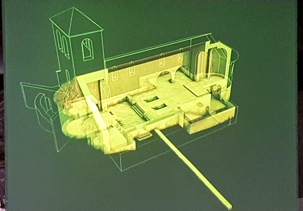 But the real MUST if you visit #Grenoble and you happen to be an early medievalist is the Archaeological Museum  <a href="/MAGrenoble/">Musée archéologique</a> occupying the site of the #medieval church of Saint Laurent built on the remains of a Gallo-#Roman necropolis. From a 5thC mausoleum to the 12thC monastery