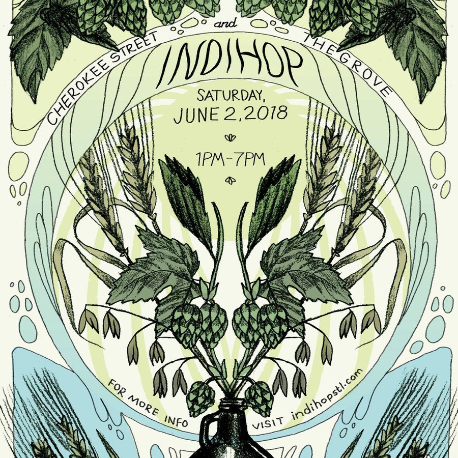 Don't forget that IndiHop is going on today in The Grove and on Cherokee Street. 

Two of our newest limited release beers will be available to sample.

Zumana Belgian Style Stout & Chuckin' Berries Fruited Farmhouse Ale.

🤘🎸🍺