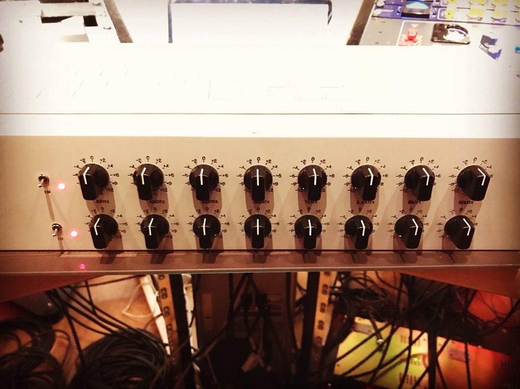 Testing something new in the studio ;-) 
Testing, testing, 1, 2, 3........4, 5, 6, 7, 8.