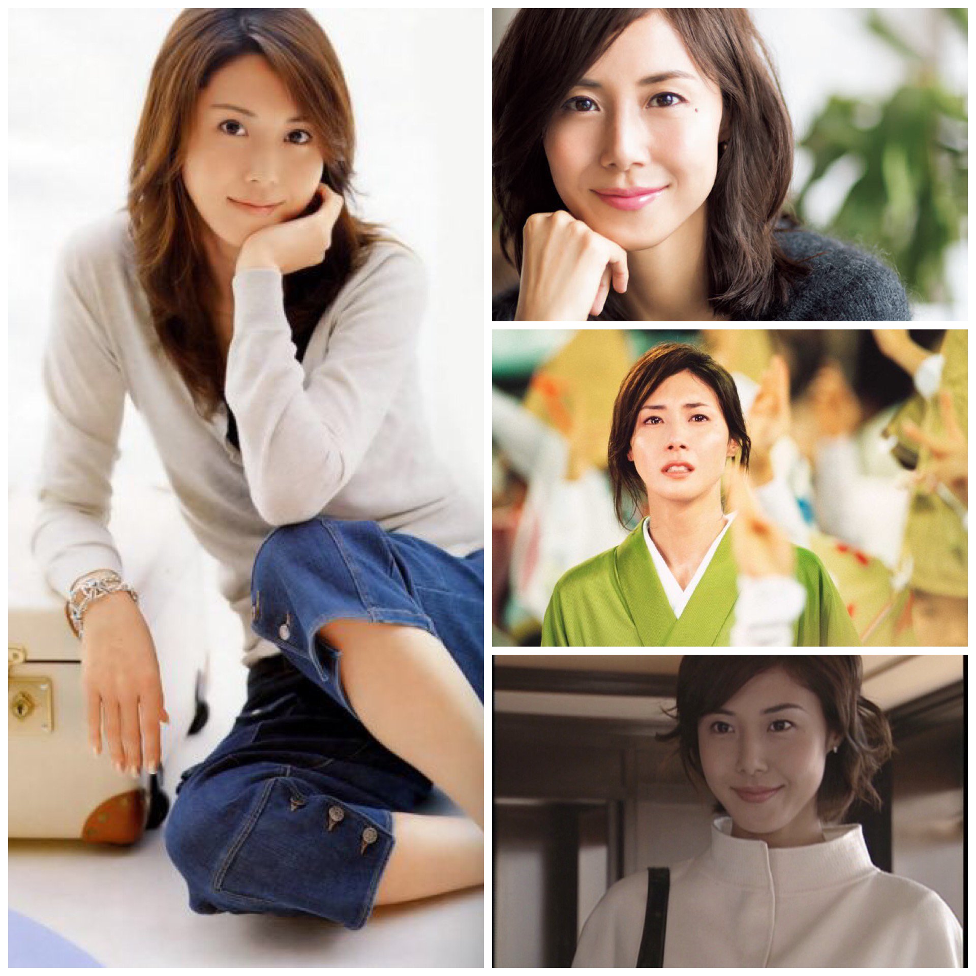 Twitter 上的 ナマケモノぐぅぐぅ 顔タイプ ソフトエレガントの松嶋菜々子さん 骨格ストレート Pcサマー Pdナチュラル これだけ有名な女優さんはデータもちょっとググればすぐ揃う ただ お綺麗なうえに172 もの長身 無敵 T Co Dzkjqlvhda Twitter