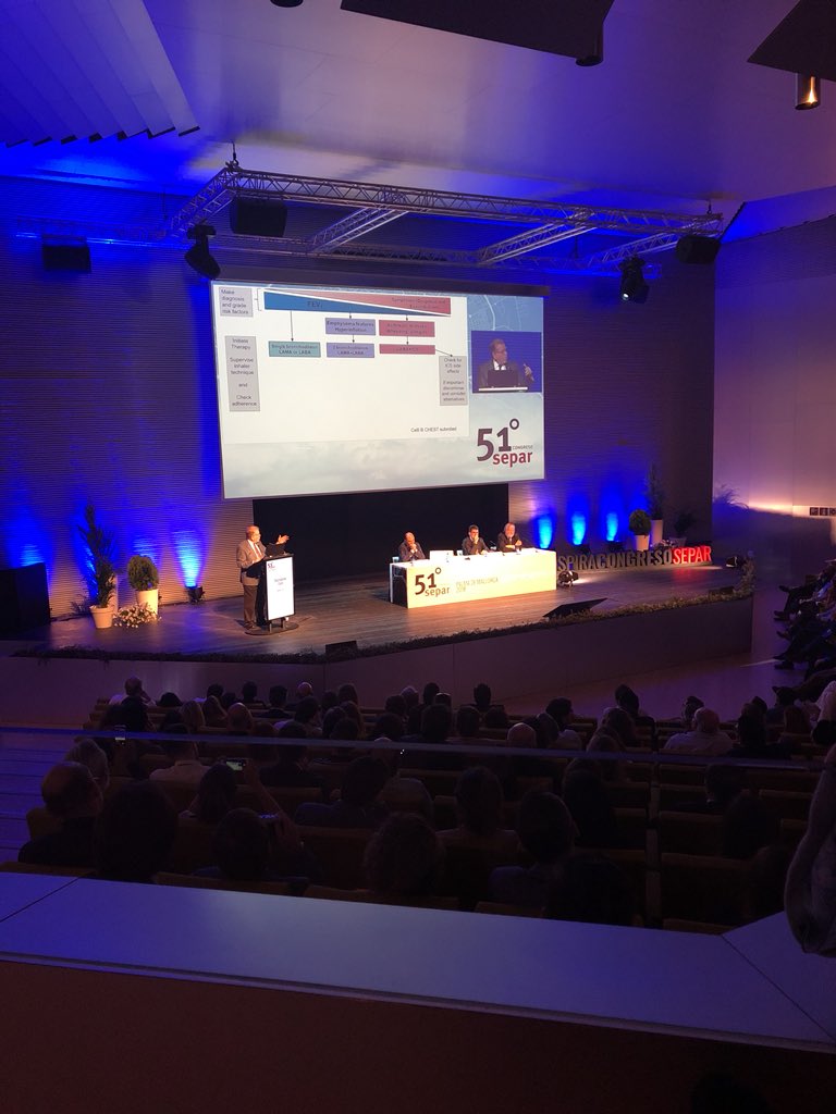 genis_rubio7's tweet photo. Presentaci��n del estudio #IMPACT por Bartolome Celli, en #InspiracongresoSEPAR
#SEPAR2018
#sabado
#neumología https://t.co/3tg9lcuJgS