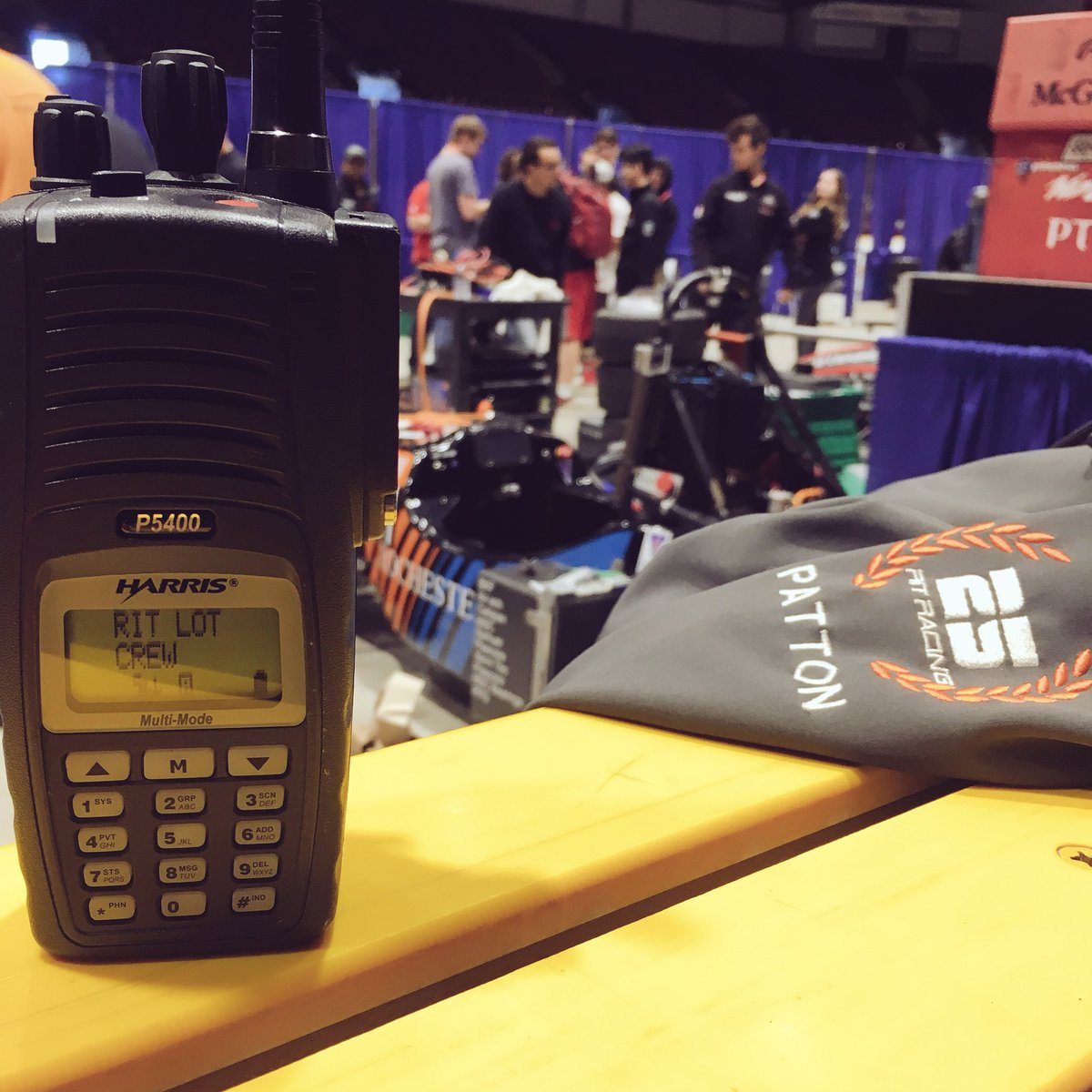 rit_racing's tweet photo. Another big thank you to @HarrisCorp for donating P5400 radios β a huge help when running two cars! #TwoCarsOneTeam #RITracing #RochesterIT #HarrisCorp https://t.co/deLVvgjAS3