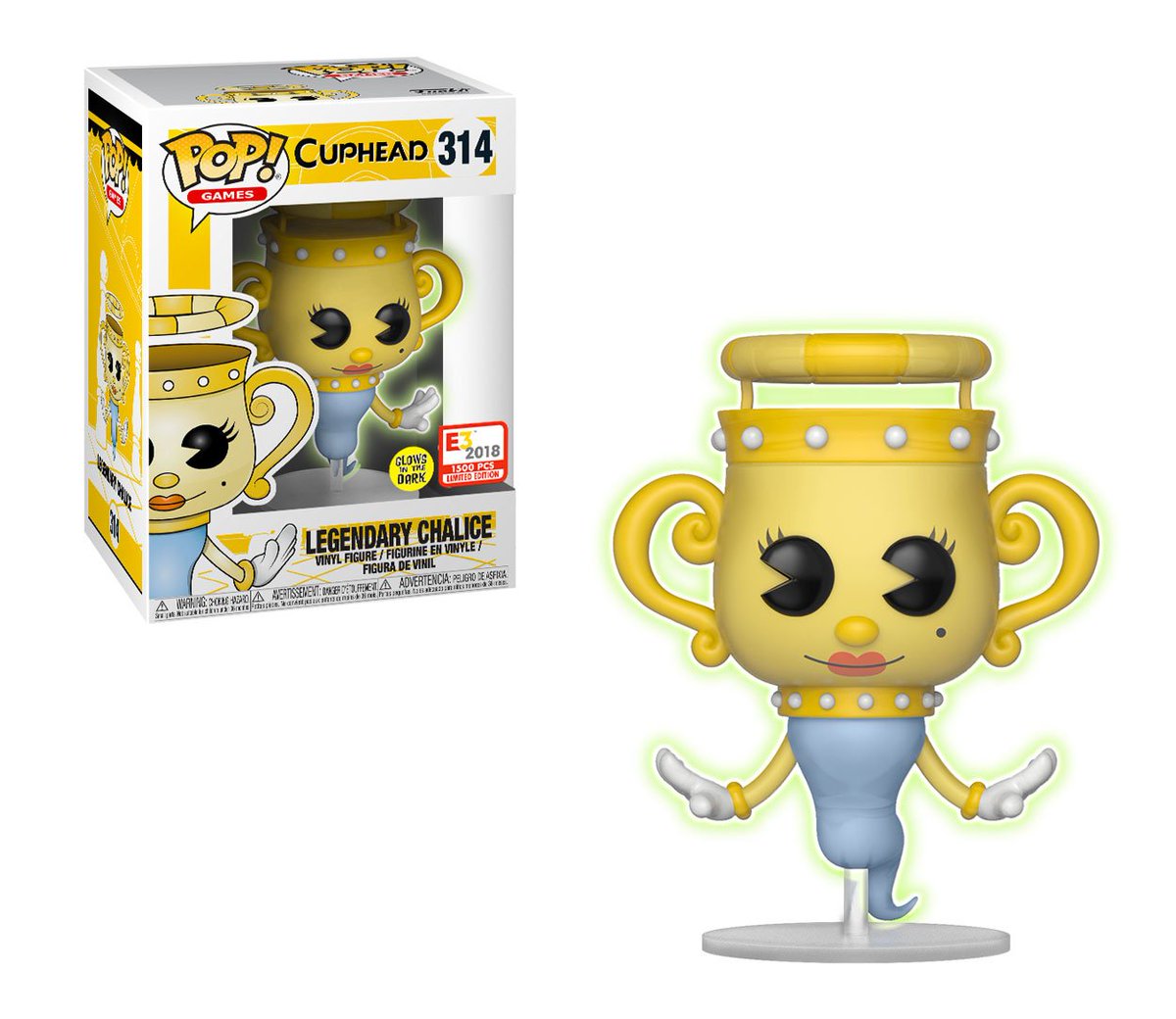 RT &amp; follow <a href="/OriginalFunko/">Funko</a> for the chance to win an #E3 2018 exclusive glow-in-the-dark Legendary Chalice Pop!