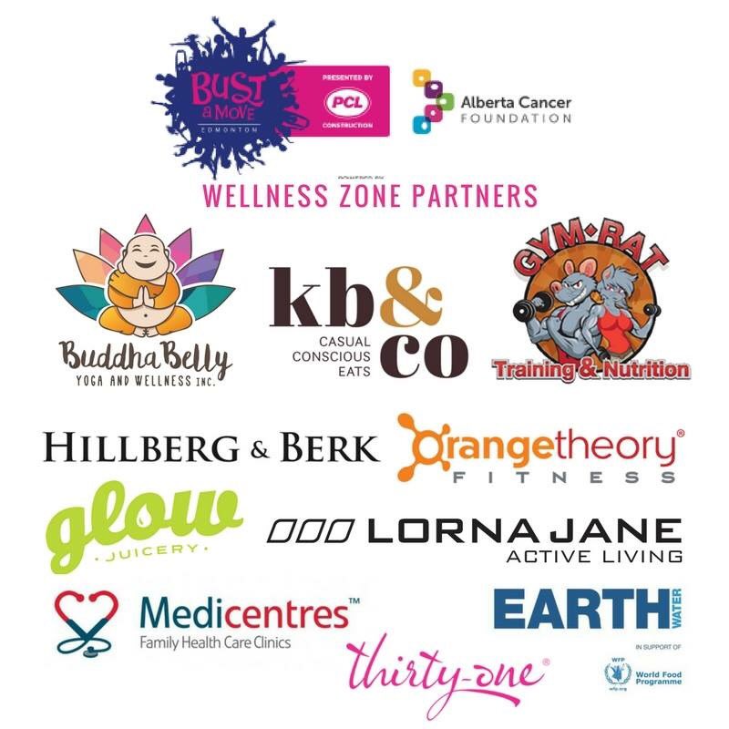 A BIG thank you to all of our Wellness Zone Partners for #bustamove #bamyeg #yegbiz