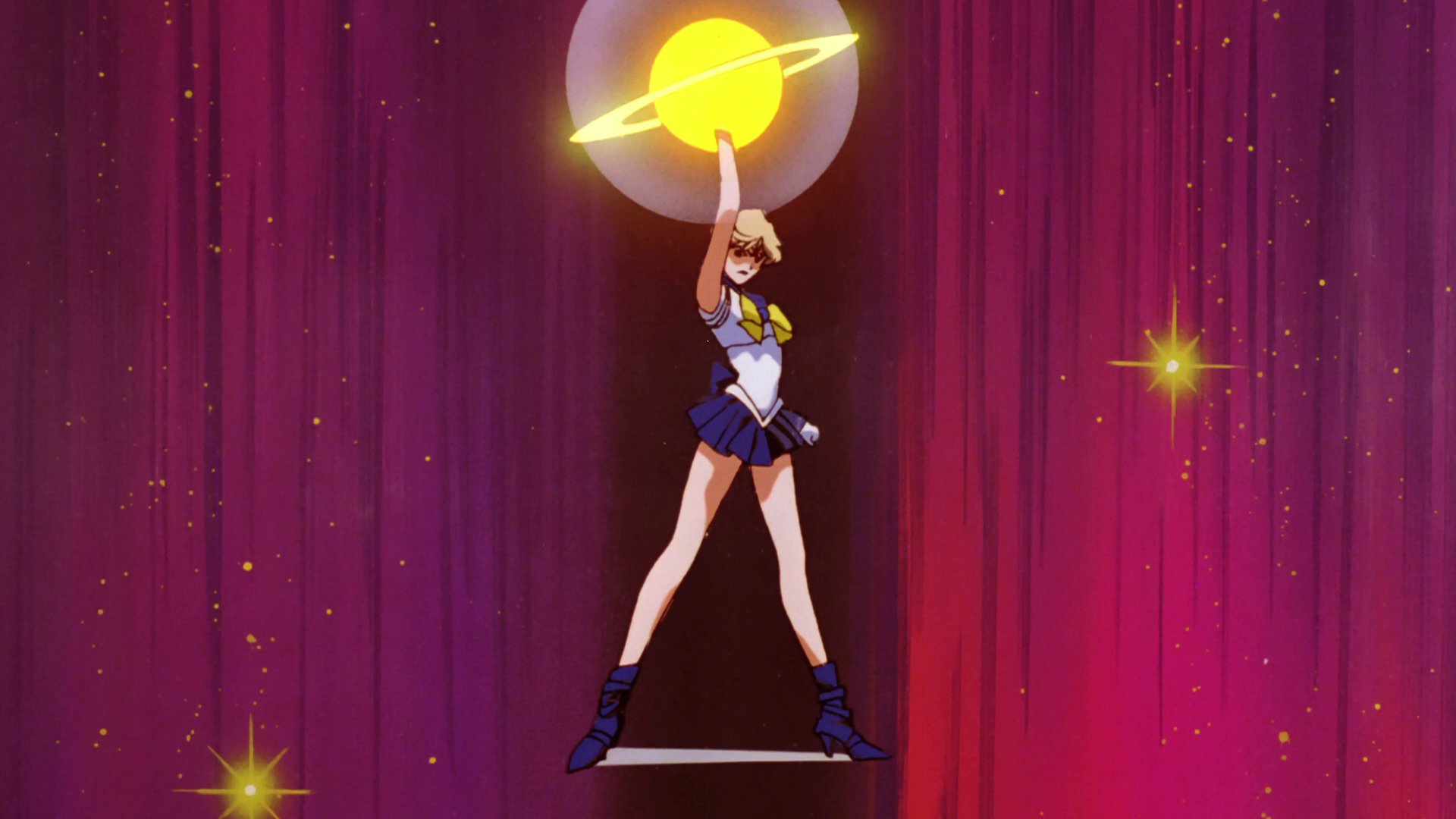 Kimryona ワールド シェイキング セーラーウラヌス リアルタイムで見ていたときがちょうど R S で 新戦士の登場とこの必殺技のカッコよさに一瞬で虜になりましたね 妹とよく真似しましたｗ T Co 6wqgqauh Twitter