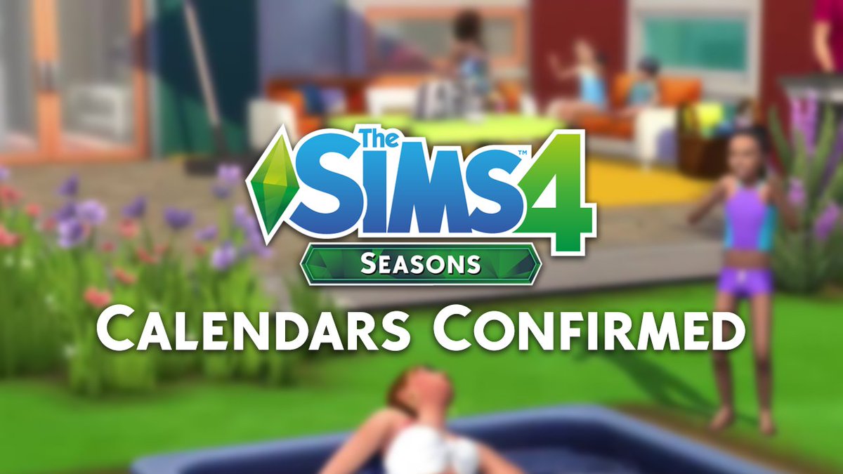 TheSimCommunity's tweet image. It's official: #TheSims4 Seasons is bringing Calendars!
&amp;gt;&amp;gt;simscommunity.info/2018/06/02/the…