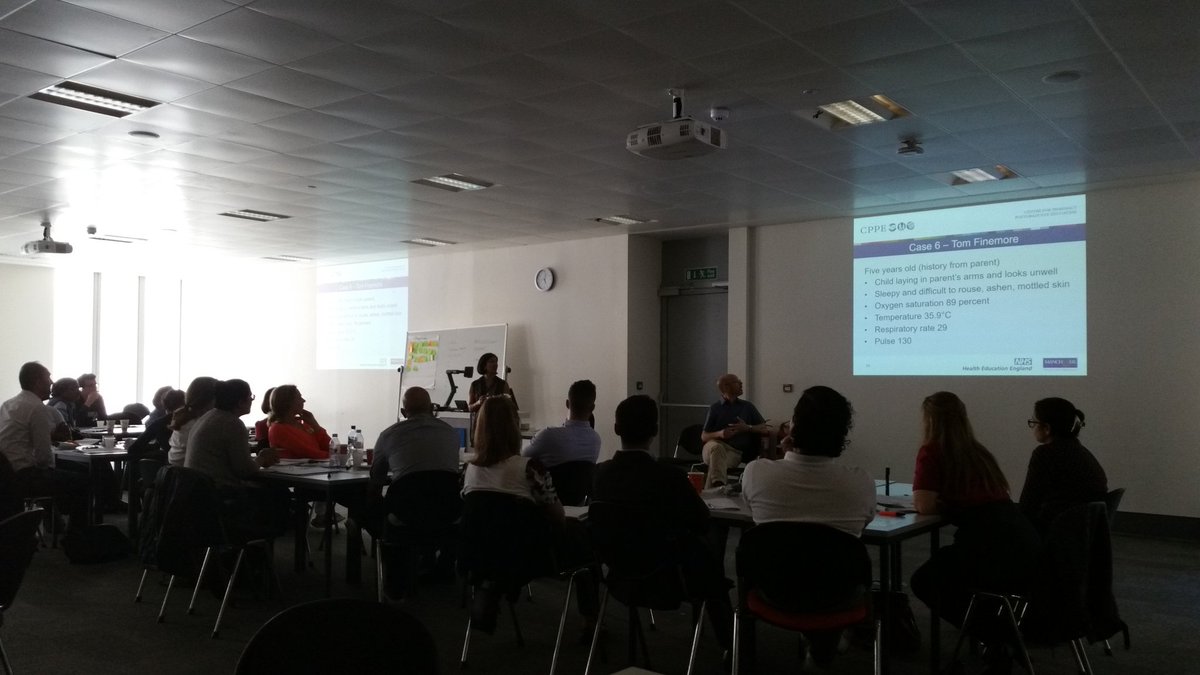L__May's tweet photo. #WhatiswrongwithTom? Day 1 of @cppeengland Advanced Training in Assessment and Management of Urgent Care #ATAMUC it's been a busy and interactive day! https://t.co/MAjOy7giiB
