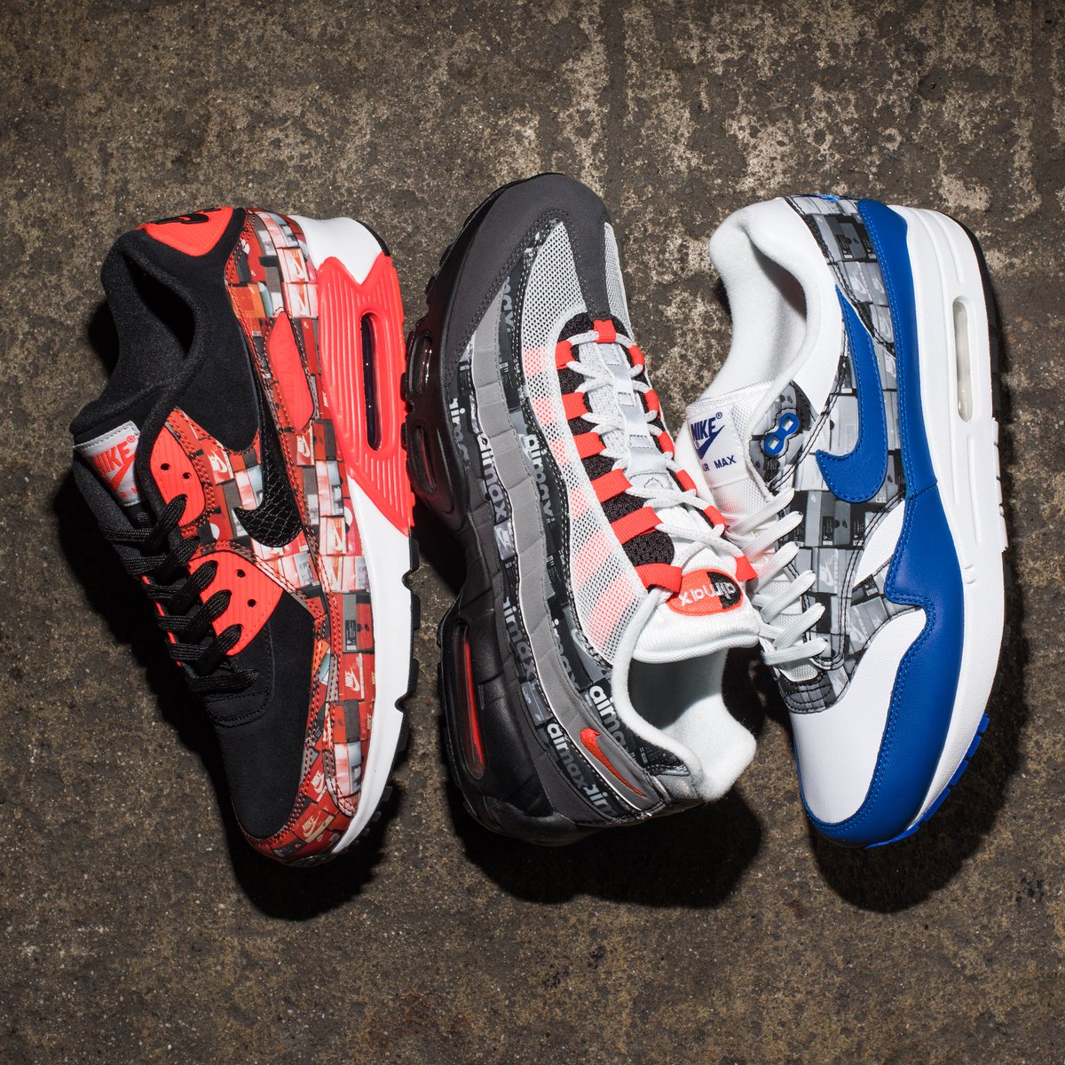 nike air max box print