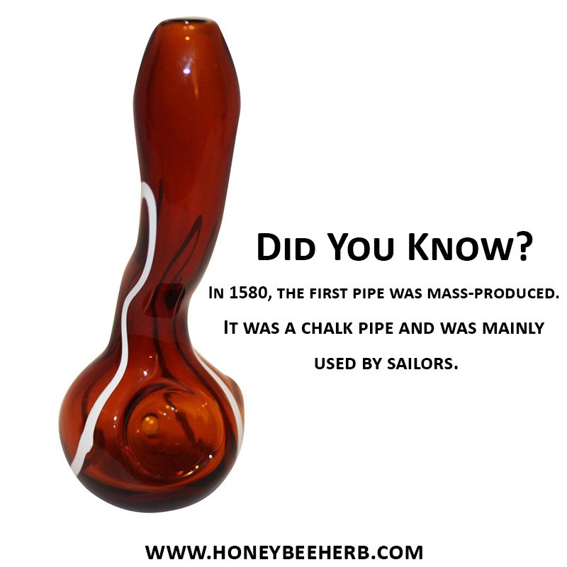 Honeybee_Herb's tweet photo. Did You Know?
In 1580, the first pipe was mass-produced. It was a chalk pipe and was mainly used by sailors.
#honeybeeherb #pipe #sales #facts #enail #fact #dabsrus #dabsdaily #710society #errlando https://t.co/fEMrbrZNu0