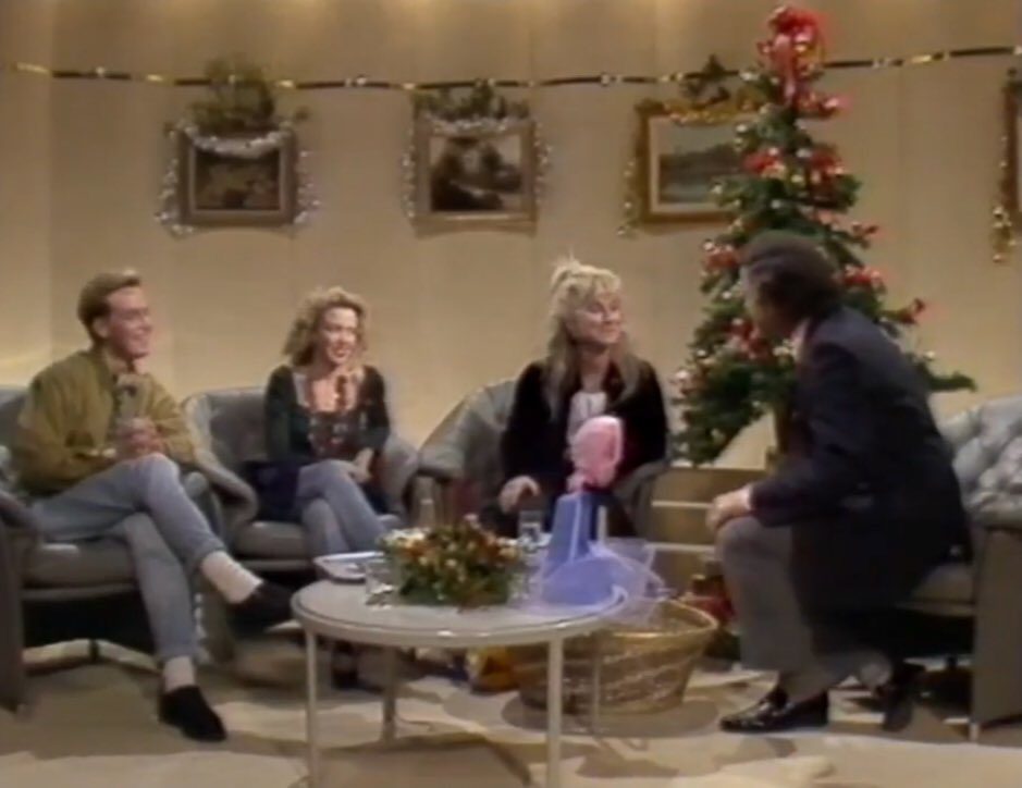 HelenLederer's tweet photo. In the face of pressures am moved to celebrate Kylie’s 50th quietly and privately at home with our clip from archive.... #Kylie50 #Kylie #Golden #HappyBirthday @kylieminogue #Jason50 #comedy #IMightAsWellSayIt https://t.co/rcX5ycvT9h https://t.co/NNDKYYLYOC
