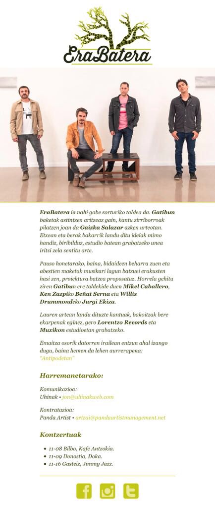 Entzun “antipodetan”, gure aurrerapen kanta! 

eitb.eus/eu/gaztea/musi…