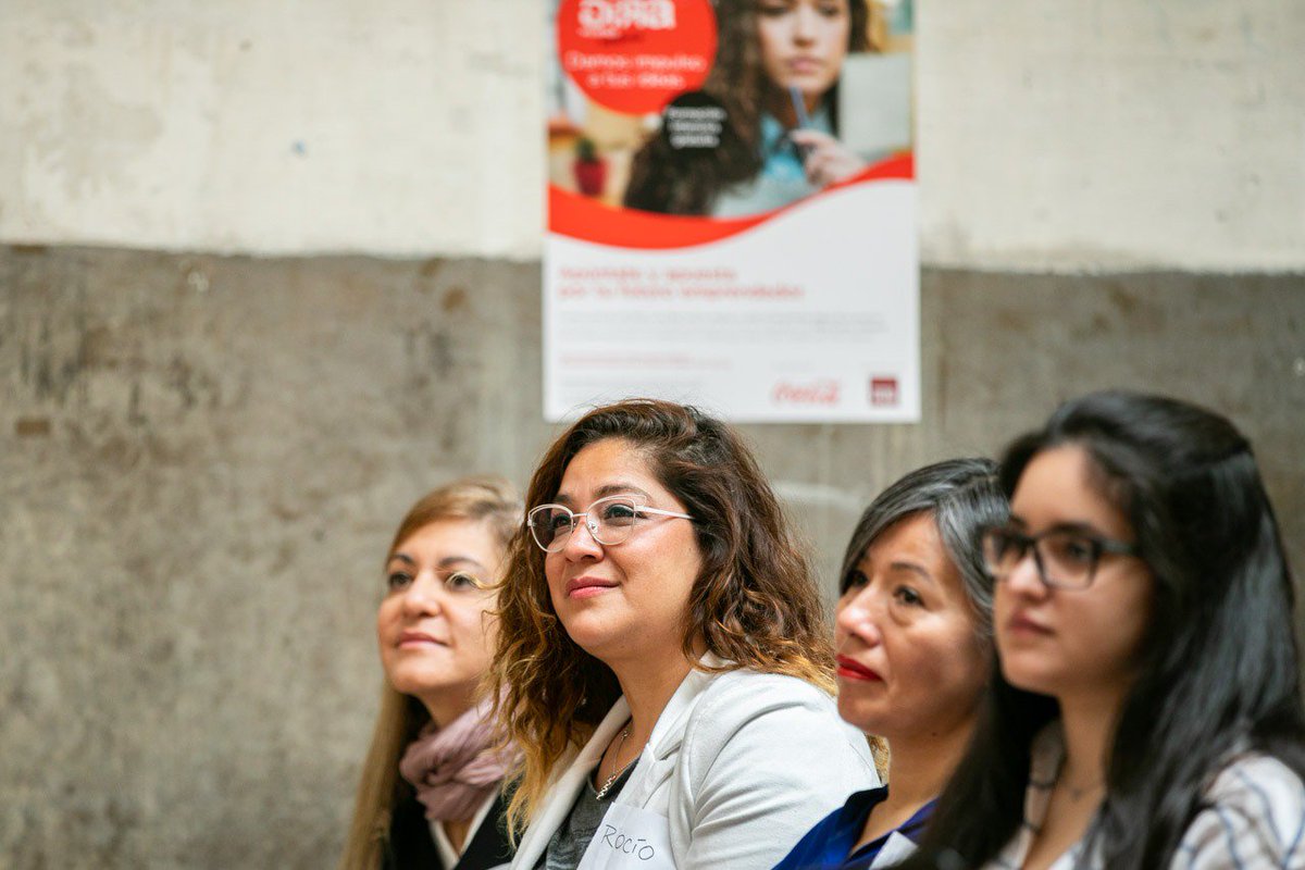 CocaColaEP_es's tweet photo. Mucho nivel y #talento en la primera jornada del programa intensivo #GIRAMujeresWeekend #Madrid. Continuamos mañana con muchas ganas de seguir compartiendo ideas sobre #Emprendimiento https://t.co/WFeyHQgLTY