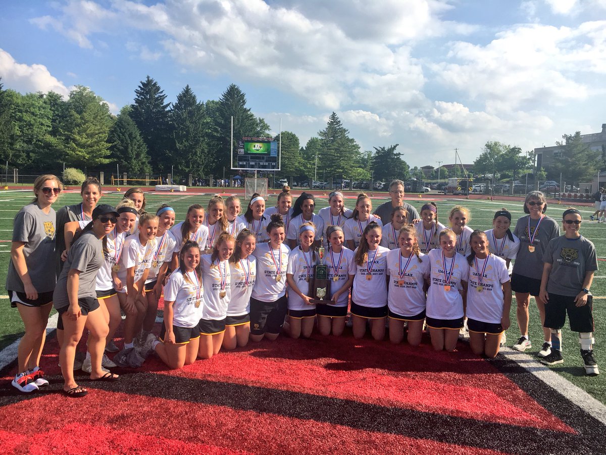 OHSAASports's tweet photo. #OHSAA GIRLS LAX: Congrats to @UAGirlsLax2018 on winning the 2018 girls Division I state title! https://t.co/Tgcvukrjx0
