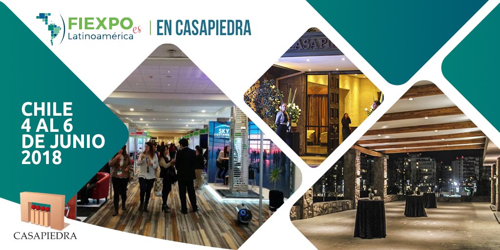 CasaPiedra será la sede de FIEXPO 2018, una de las mayores plataformas para la promoción de Sudamérica, Centroamérica, el Caribe y México como organizadores de ferias, exposiciones, congresos y reuniones de negocio. 
Más información en fiexpolatinoamerica.com