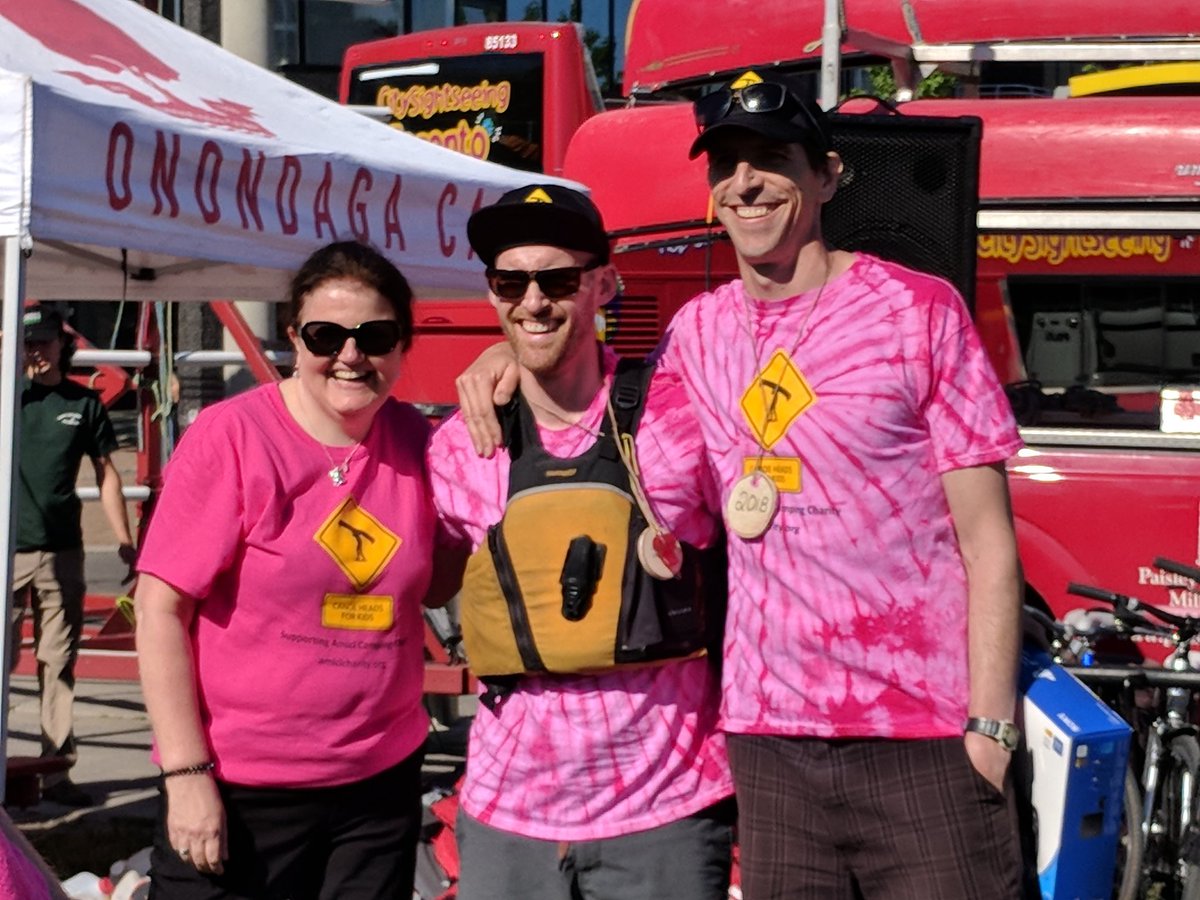 Way to go Tim McMartin, a top #CanoeHeads2018 fundraiser, who raised $6k to send deserving kids to camp! #CHFKOneMillion #SendAKidToCamp