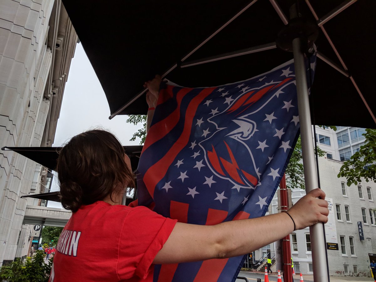 realthomps's tweet photo. The RAISING OF THE FLAG #ALLCAPS https://t.co/Sd0uL1YUgy