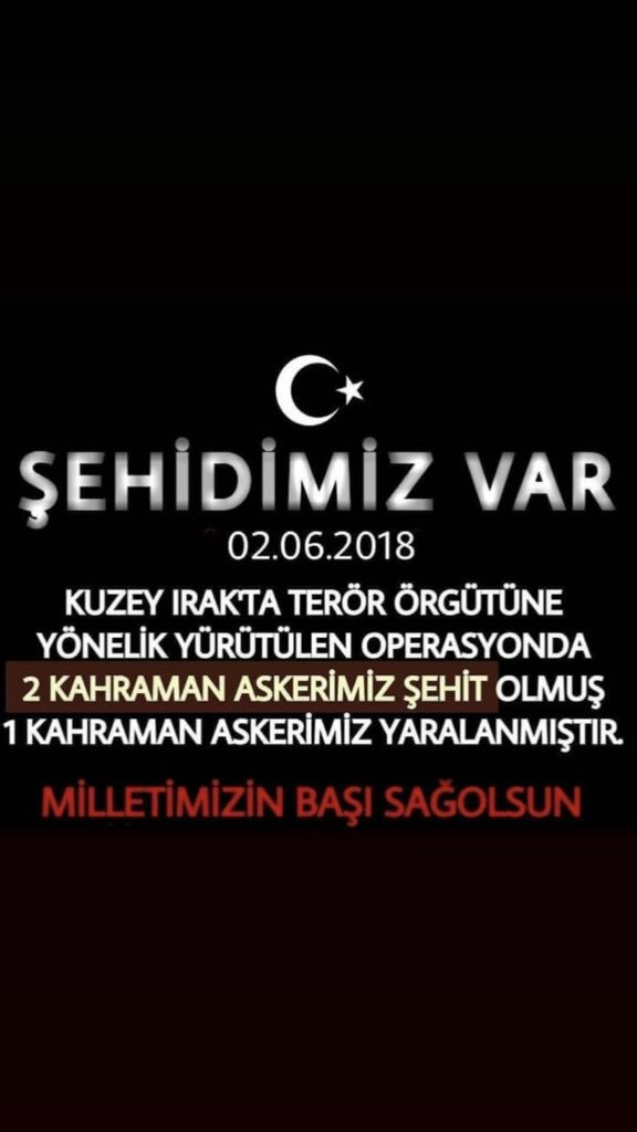 Sessiz Olun Şehit Oluyoruz ! 🇹🇷
#vatansağolsun #ŞehitlerimizeVefaiçin