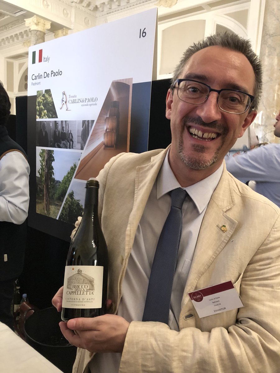 More finds on my Italian wine discovery day <a href="/Decanter/">Decanter</a>  #DecanterFWE #Italy #wine 
Friuli <a href="/LivioFellugaCo/">Livio Felluga</a> 
Emilio Romagna <a href="/BorgoConde/">Borgo Condé</a>  <a href="/TenutaMara/">Tenuta Mara</a> 
Alto Adige <a href="/CantinaTramin/">Cantina Tramin</a> 
Piedmont @carlindepaolo 
Sardinia <a href="/Siddurasrl/">Siddura</a>