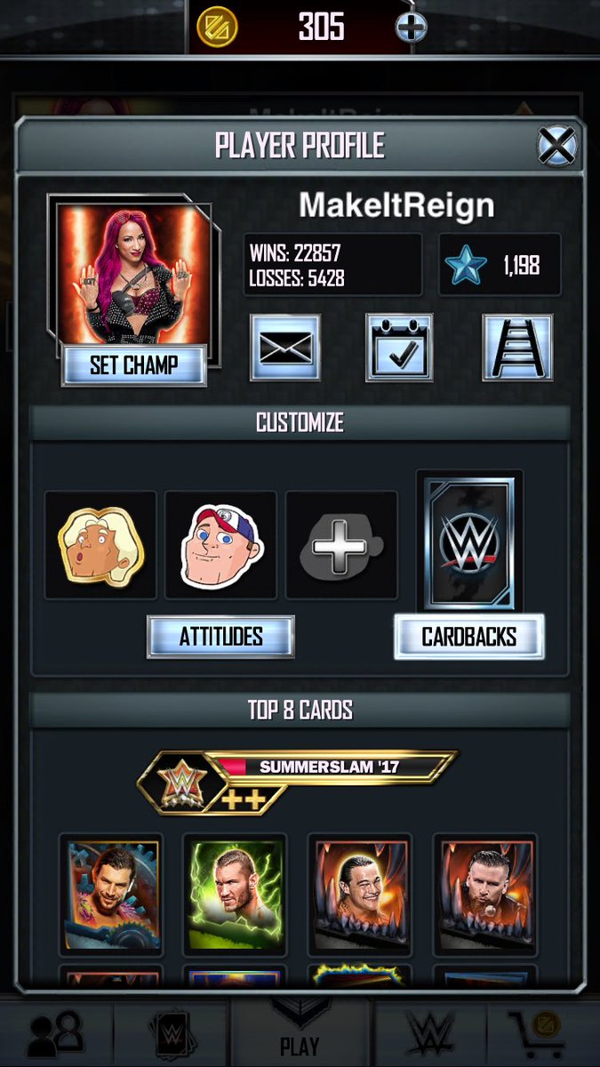 makeitreignwwe's tweet photo. Looking for a active beast team for Tbg and team events highly active I’m a old school pcc/event grinder that retired in ss tier @WWESuperCard @James47627758 @Tenchu40 @KANE_4_LIFE https://t.co/fgsb4OeX0B