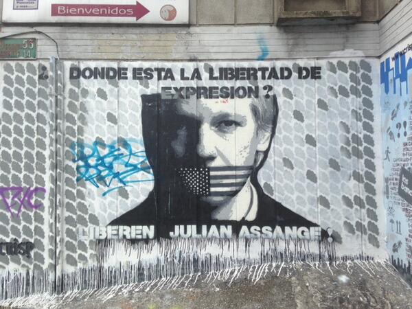 WLArtForce's tweet photo. Free Julian Assange!—Bogota, Columbia #FreeAssange #ReconnectAssange https://t.co/k6URurpkOj