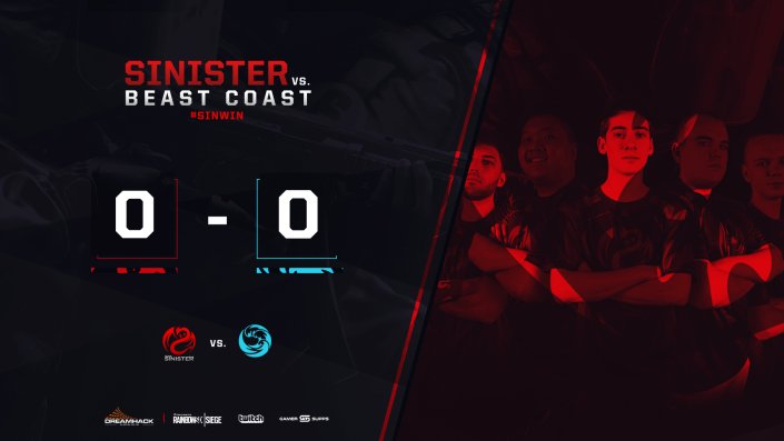 TeamSiNisterGG's tweet photo. Our next game is against an all too familiar opponents, @beastcoastgg vs the #SiNFam we are ready, are you? This is an Off Stream game, so we will update you as the maps go on stay tuned #SiNWin https://t.co/2M2OtY07nH
